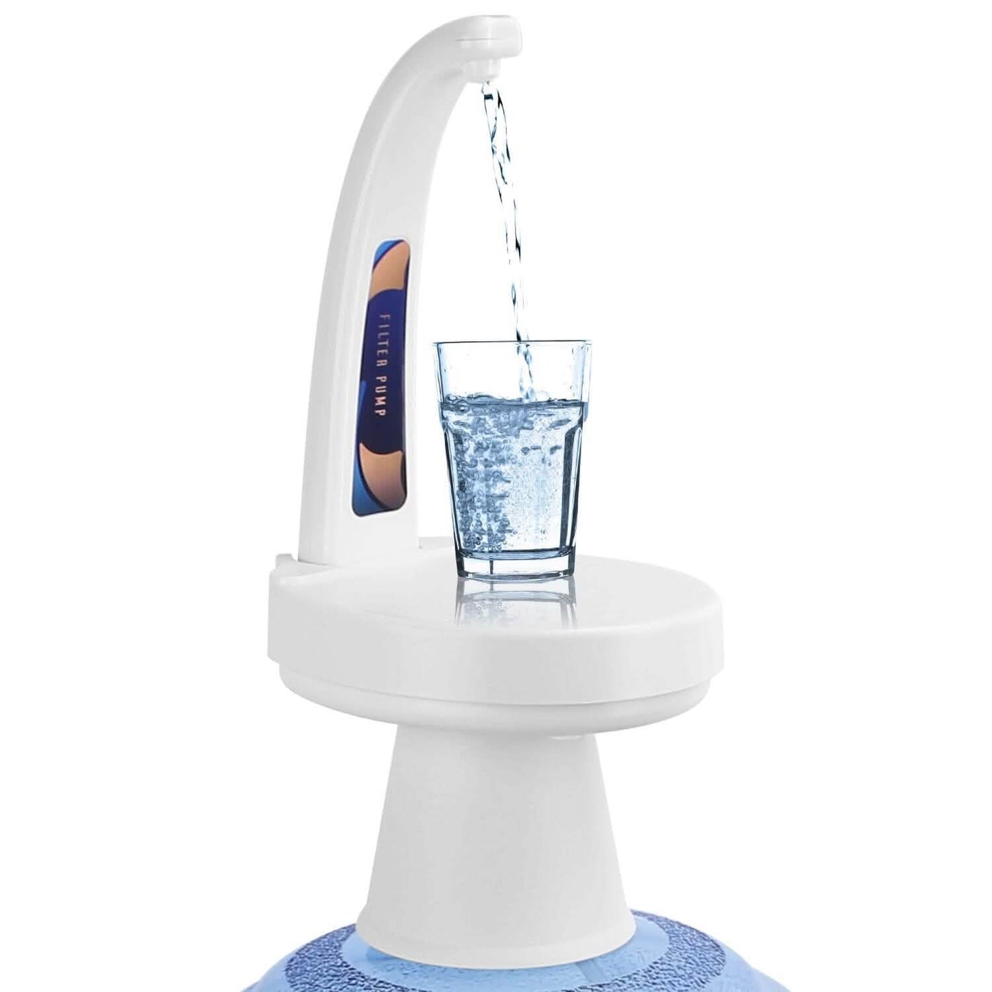 Water Bottle Dispenser USB Rechargeable Mini Water Jug for 1-5 Gallon Water Jugs DailySale