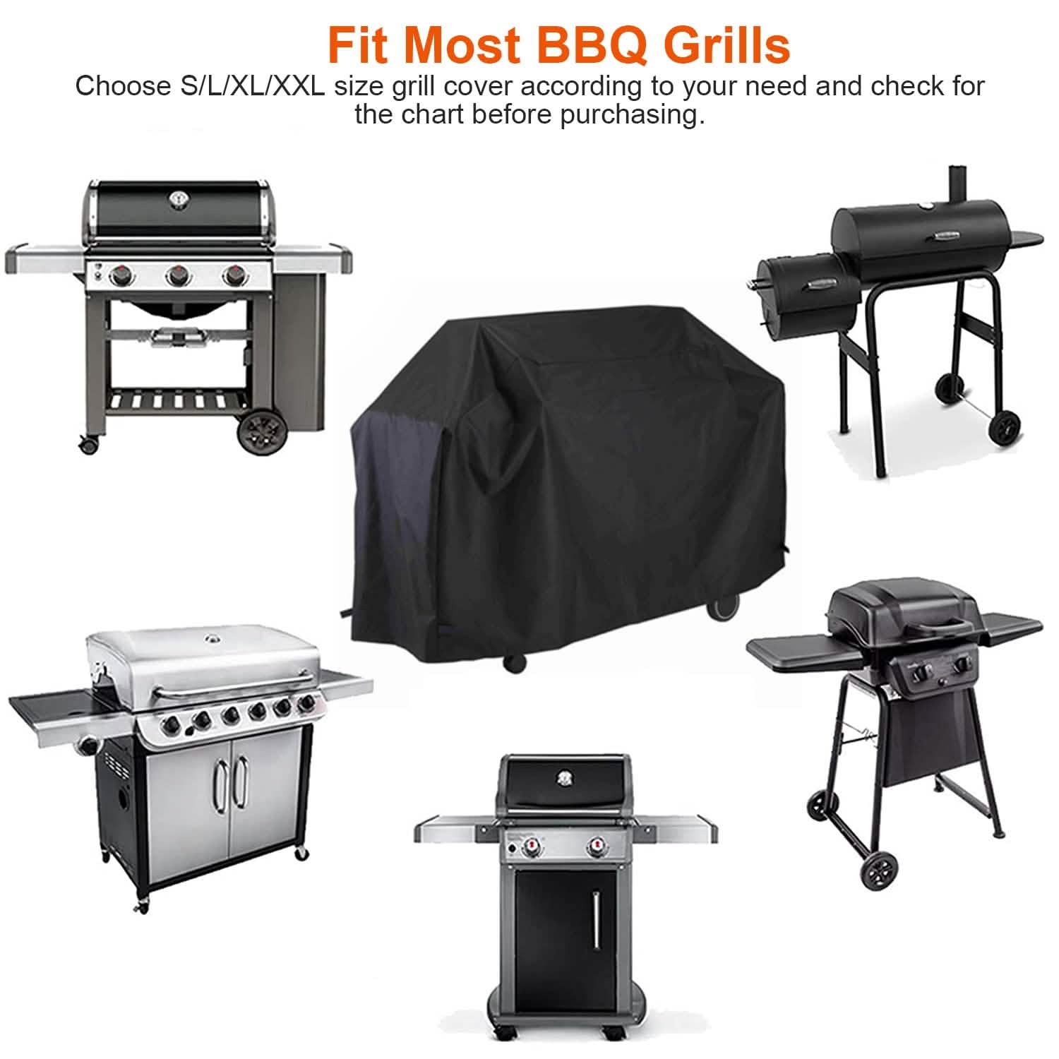 Water-Resistant Heavy Duty BBQ Grill Cover DailySale