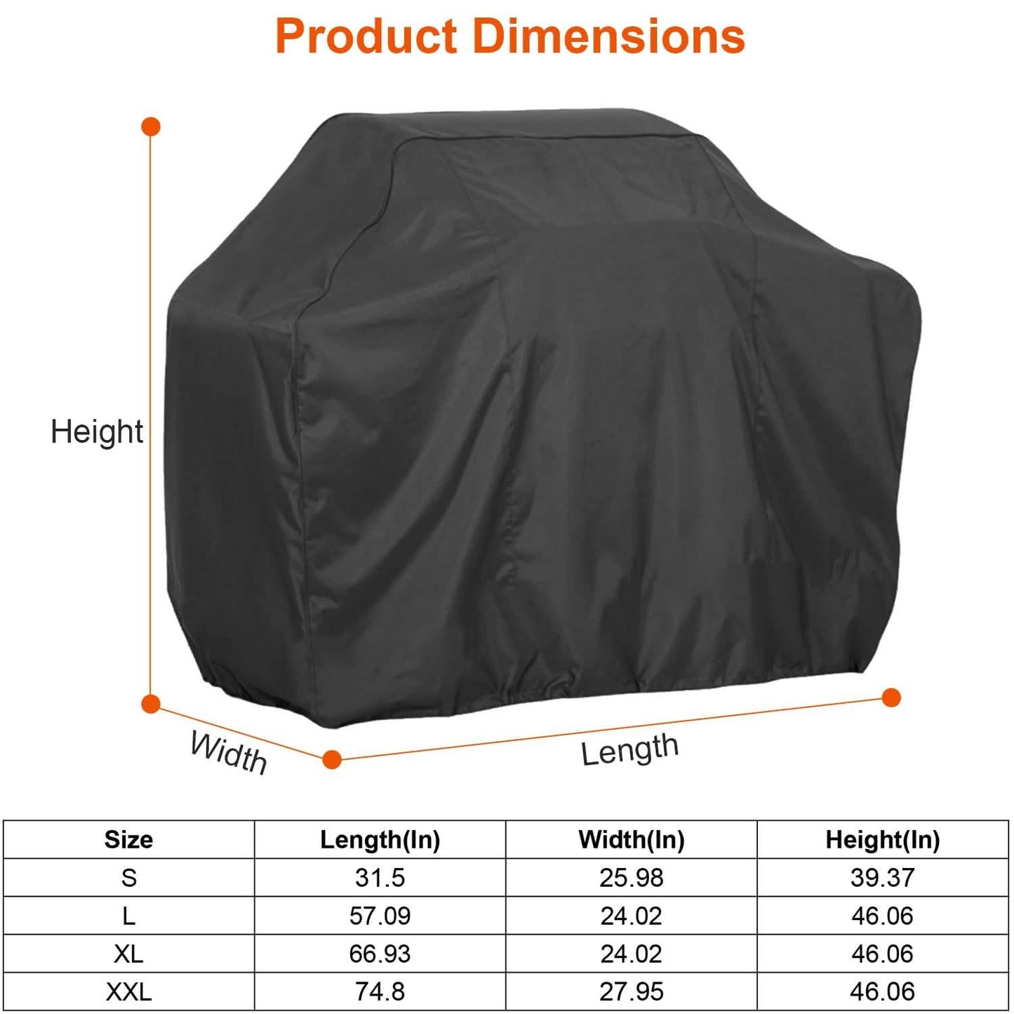 Water-Resistant Heavy Duty BBQ Grill Cover DailySale