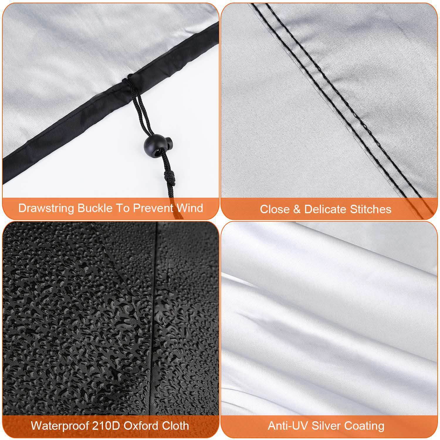 Water-Resistant Heavy Duty BBQ Grill Cover DailySale