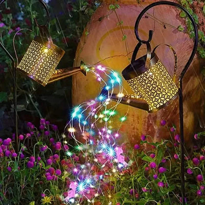 Watering Can Solar Garden Lights - Copper, Solar Powered DailySale