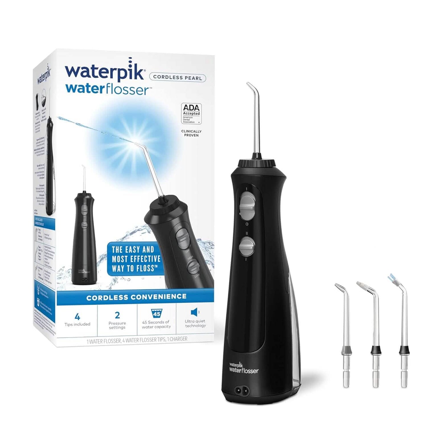 Waterpik Cordless Pearl Water Flosser  (Refurbished) DailySale