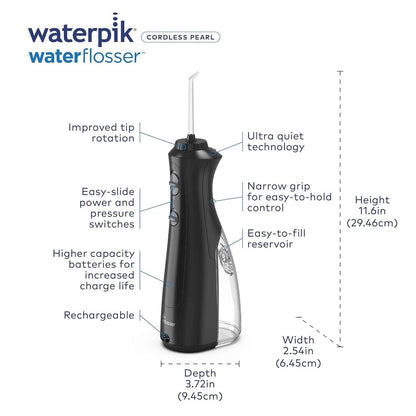 Waterpik Cordless Pearl Water Flosser  (Refurbished) DailySale