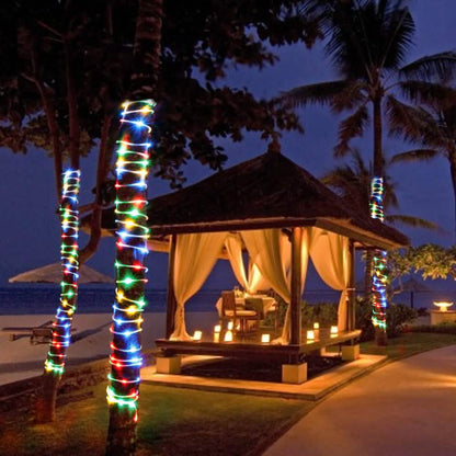 Waterproof 75.5 Ft. 200 LED Colorful Rope String Fairy Lights DailySale