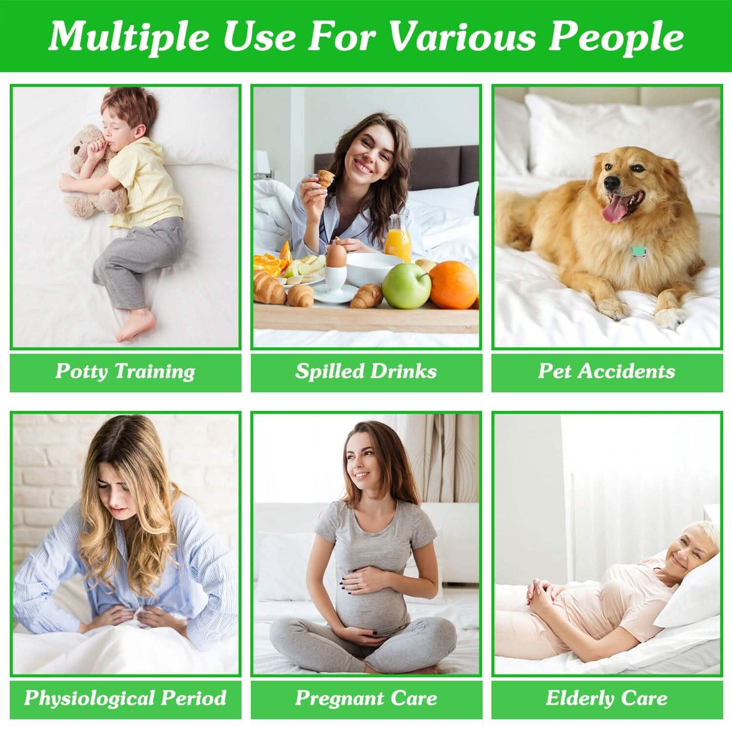 Waterproof Breathable Soft Cotton Mattress Protector DailySale