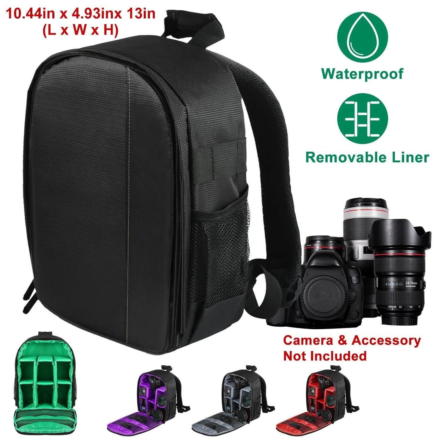 Waterproof Camera Backpack Shockproof Protection DailySale