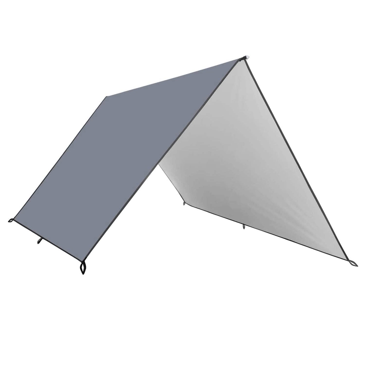 Waterproof Camping Tarp Kit Tent Canopy Awning Portable Rain Fly DailySale