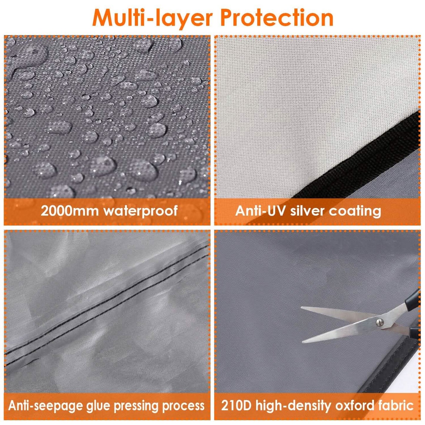 Waterproof Camping Tarp Kit Tent Canopy Awning Portable Rain Fly DailySale