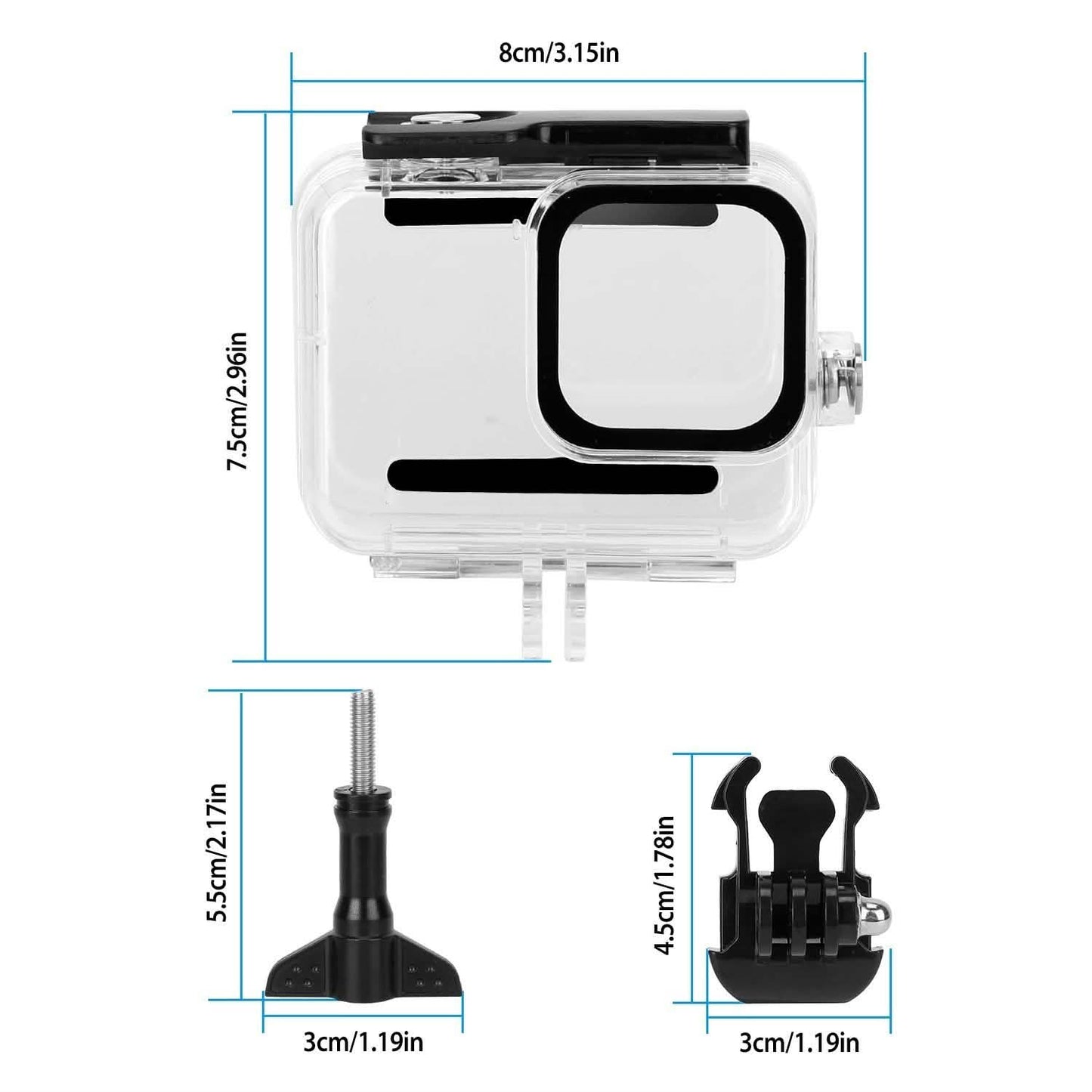 Waterproof Case Fit for GoPro Hero 8 DailySale