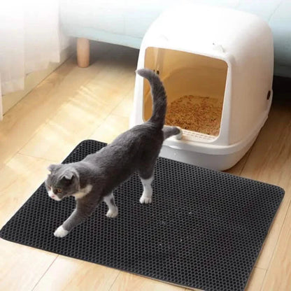 Waterproof EVA Double Layer Cat Litter Trapping Pet Litter Box Mat Clean Pad DailySale