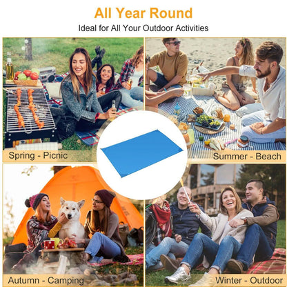 Waterproof Foldable Camping Rug Pocket Sand Proof Picnic Mat DailySale