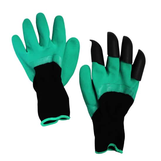 Waterproof Garden Gloves With Claws For Digging and Planting DailySale