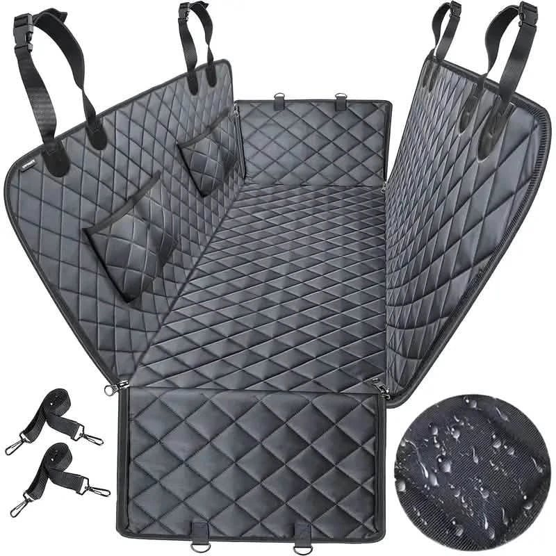 Waterproof Heavy-Duty Quilted Dog Seat Cover Hammock for Cars, Trucks, SUVs DailySale