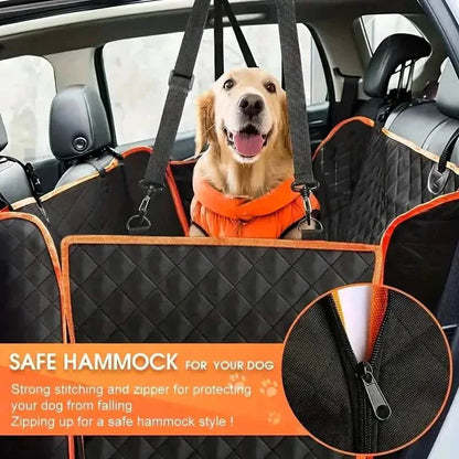 Waterproof Heavy-Duty Quilted Dog Seat Cover Hammock for Cars, Trucks, SUVs DailySale