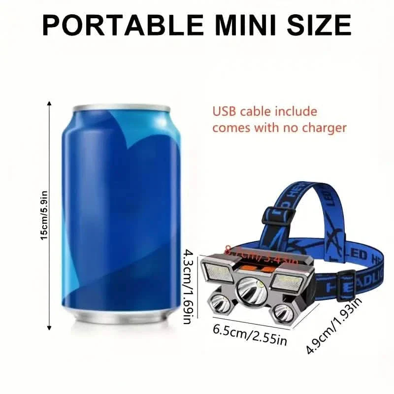 Waterproof LED Headlamp for Outdoor Adventures DailySale