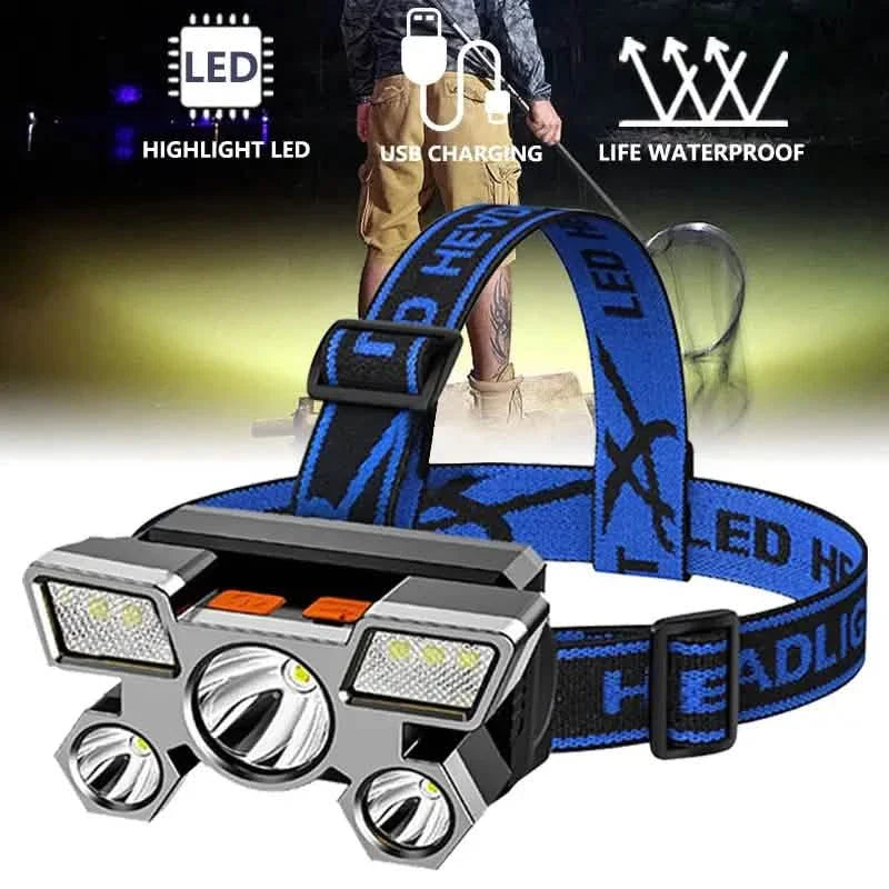 Waterproof LED Headlamp for Outdoor Adventures DailySale