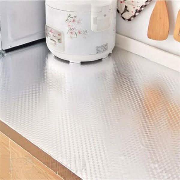 Waterproof Oil Proof Aluminum Foil Self Adhesive Wall Sticker DailySale