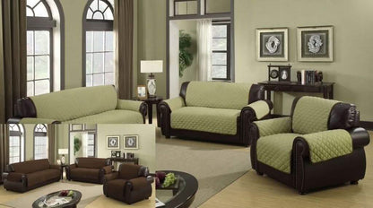 Waterproof Quilted Reversible Furniture Slipcover - Love Seat DailySale
