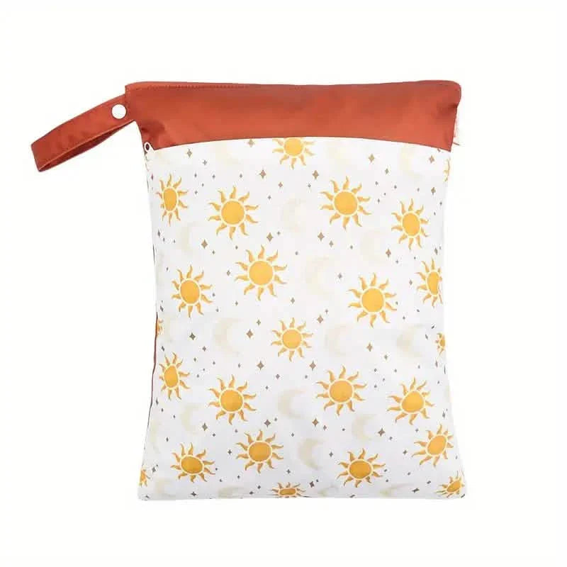 Waterproof Reusable Wet Bag Wet Dry Bags For Cloth Diapers & Breast Pump Parts DailySale
