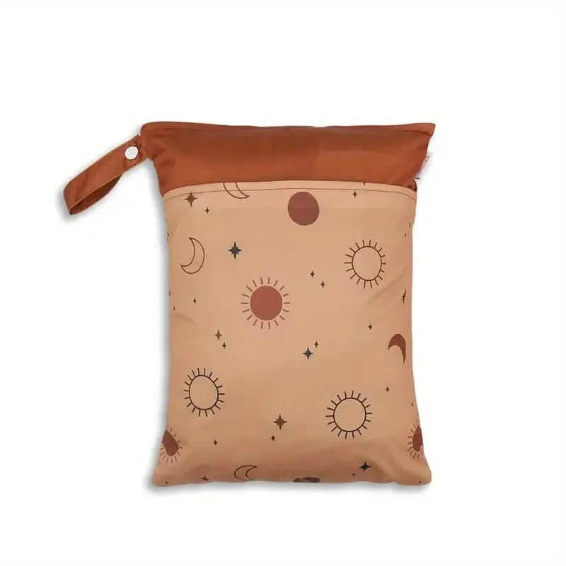 Waterproof Reusable Wet Bag Wet Dry Bags For Cloth Diapers & Breast Pump Parts DailySale