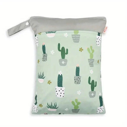 Waterproof Reusable Wet Bag Wet Dry Bags For Cloth Diapers & Breast Pump Parts DailySale
