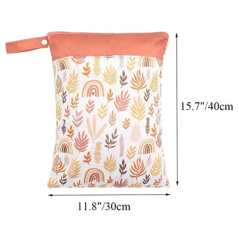 Waterproof Reusable Wet Bag Wet Dry Bags For Cloth Diapers & Breast Pump Parts DailySale