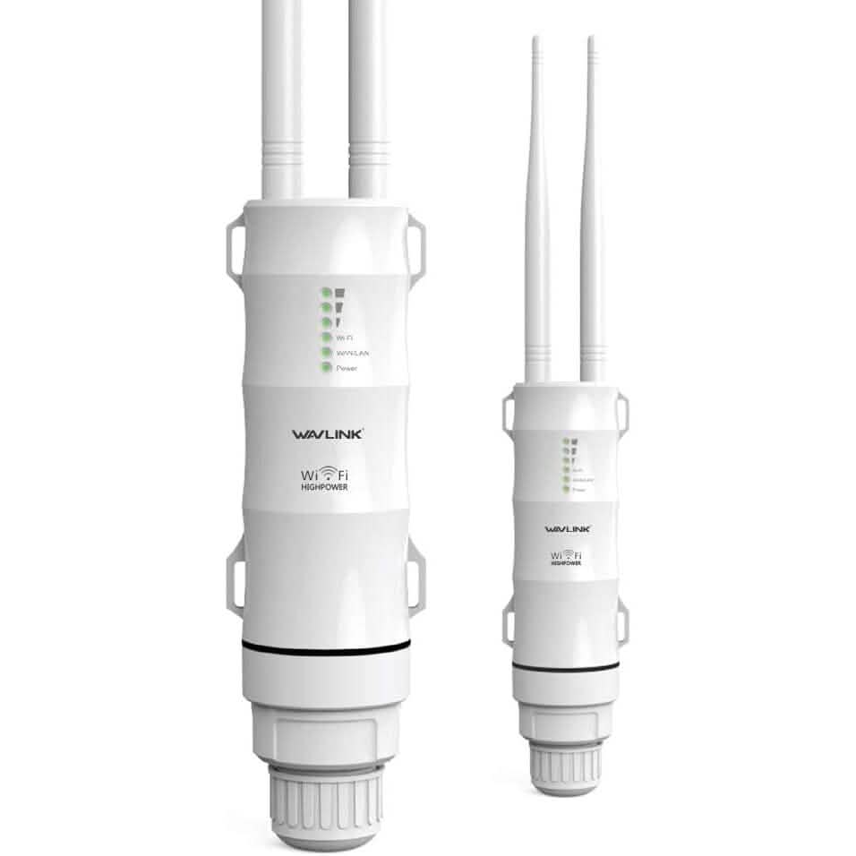 WAVLINK Outdoor WiFi Range Extender AC600 High Power Weatherproof Outdoor WiFi Extender  (Refurbished) DailySale