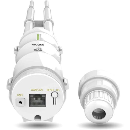 WAVLINK Outdoor WiFi Range Extender AC600 High Power Weatherproof Outdoor WiFi Extender  (Refurbished) DailySale