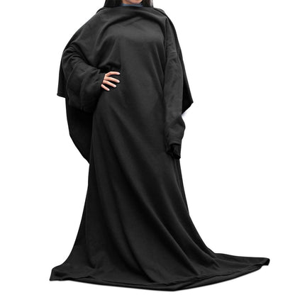 Wearable Fleece Blanket with Sleeves DailySale