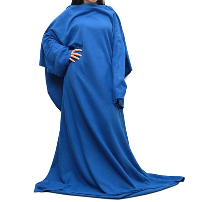 Wearable Fleece Blanket with Sleeves DailySale