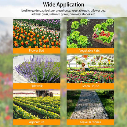 Weed Barrier Landscape Gardening Mat Fabric Woven DailySale