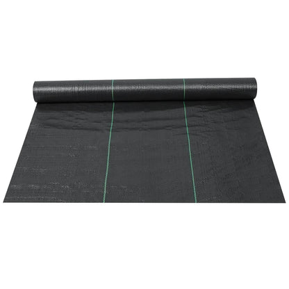Weed Barrier Landscape Gardening Mat Fabric Woven DailySale