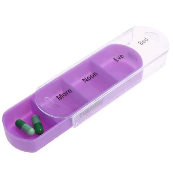 Weekly Pill Organizer Dispenser Box DailySale