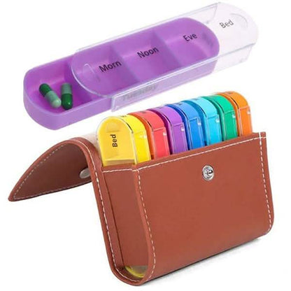 Weekly Pill Organizer Dispenser Box DailySale