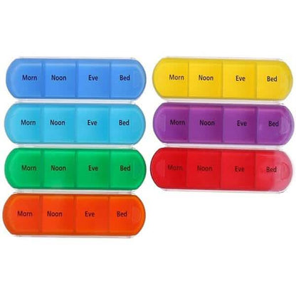 Weekly Pill Organizer Dispenser Box DailySale