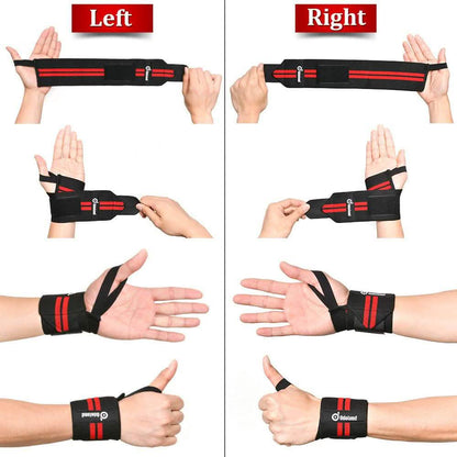 Weight Lifting Training Wrist Straps Support Braces DailySale