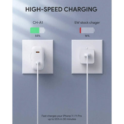 Wemiss 40W USB-C Wall Fast Charger with Foldable Plug DailySale