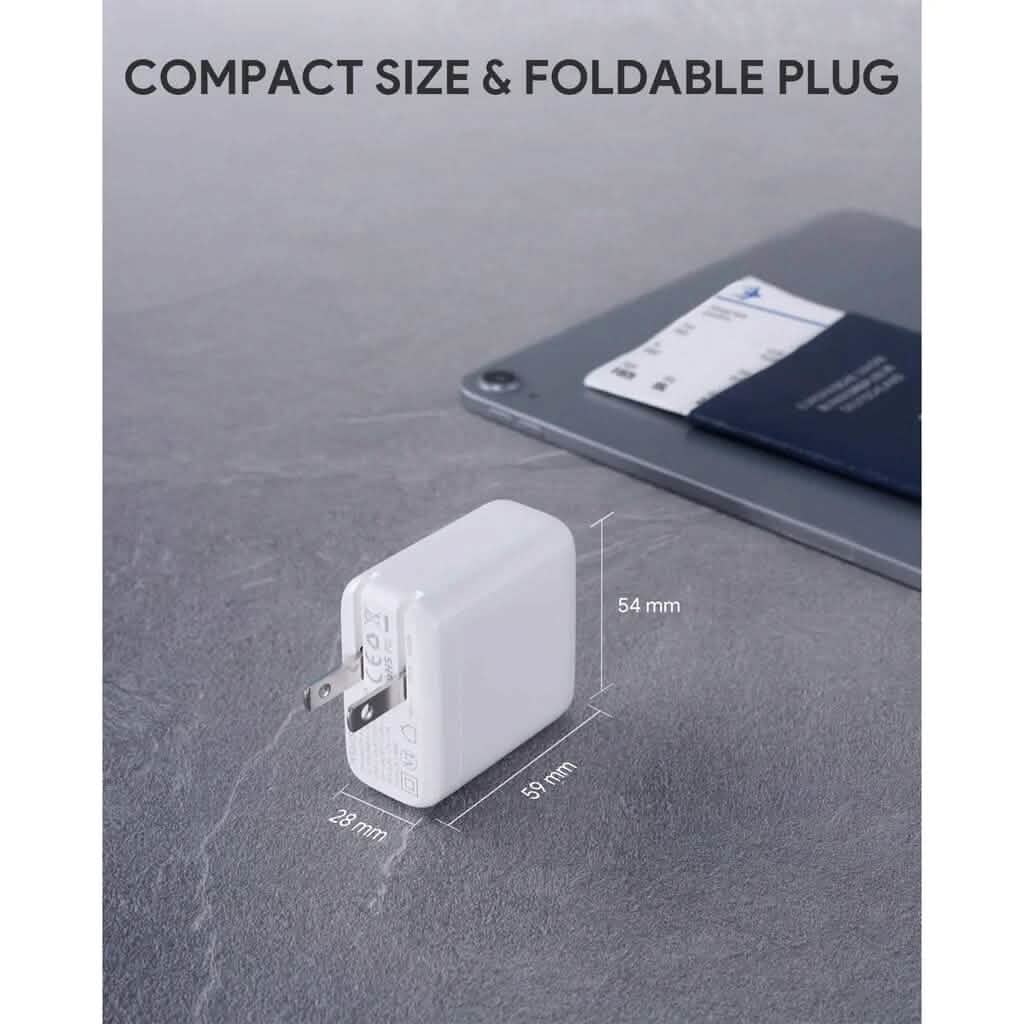 Wemiss 40W USB-C Wall Fast Charger with Foldable Plug DailySale