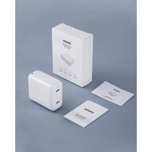 Wemiss 40W USB-C Wall Fast Charger with Foldable Plug DailySale