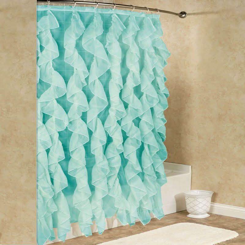 Westendorf Cascading Waterfall Single Shower Curtain DailySale