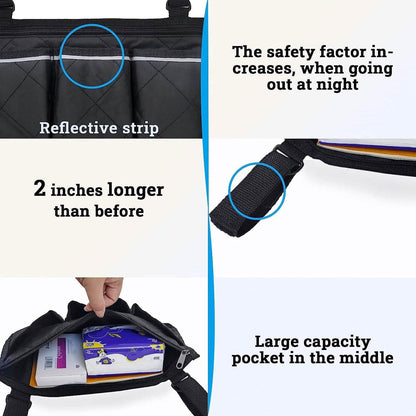 Wheelchair Armrest Organizer Bag DailySale