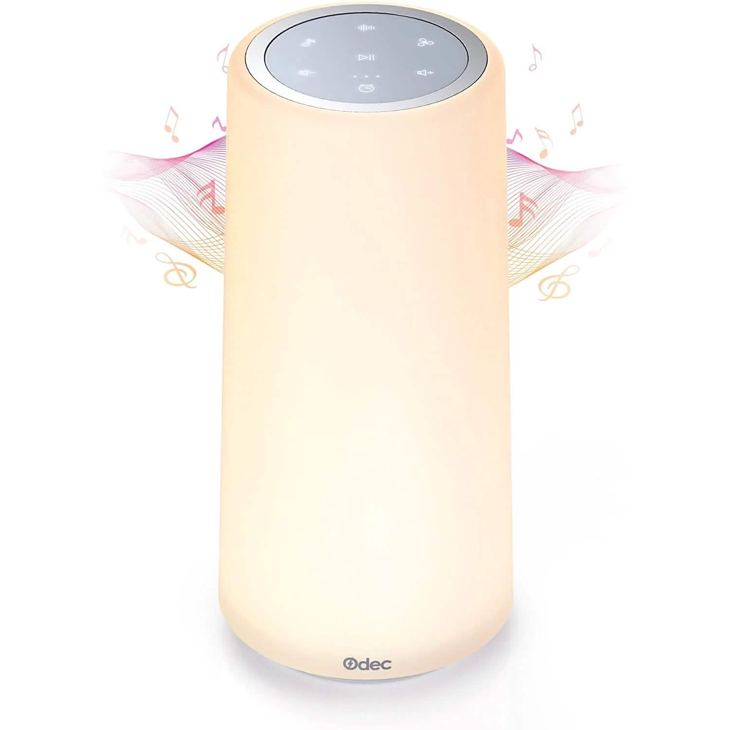 White Baby Sound Machine with Night Light DailySale