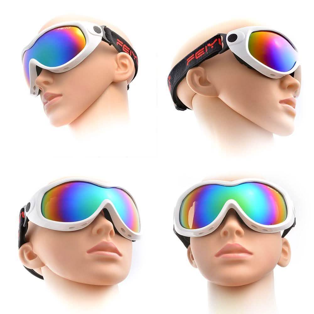 White for Kid Ski Goggles Double Anti Fog Lenses Sun Glasses DailySale