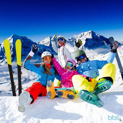 White for Kid Ski Goggles Double Anti Fog Lenses Sun Glasses DailySale