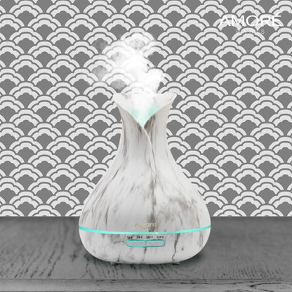 White Marble 300ml Ultrasonic Aroma Diffuser DailySale