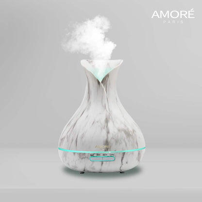 White Marble 300ml Ultrasonic Aroma Diffuser DailySale