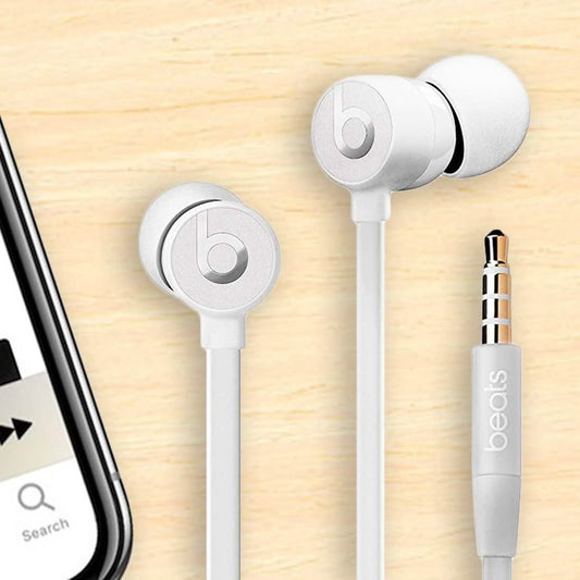 Beats by Dr. Dre White UrBeats3 MQFV2LL/A 3.5mm Connector Wired Earphones (Refurbished) DailySale
