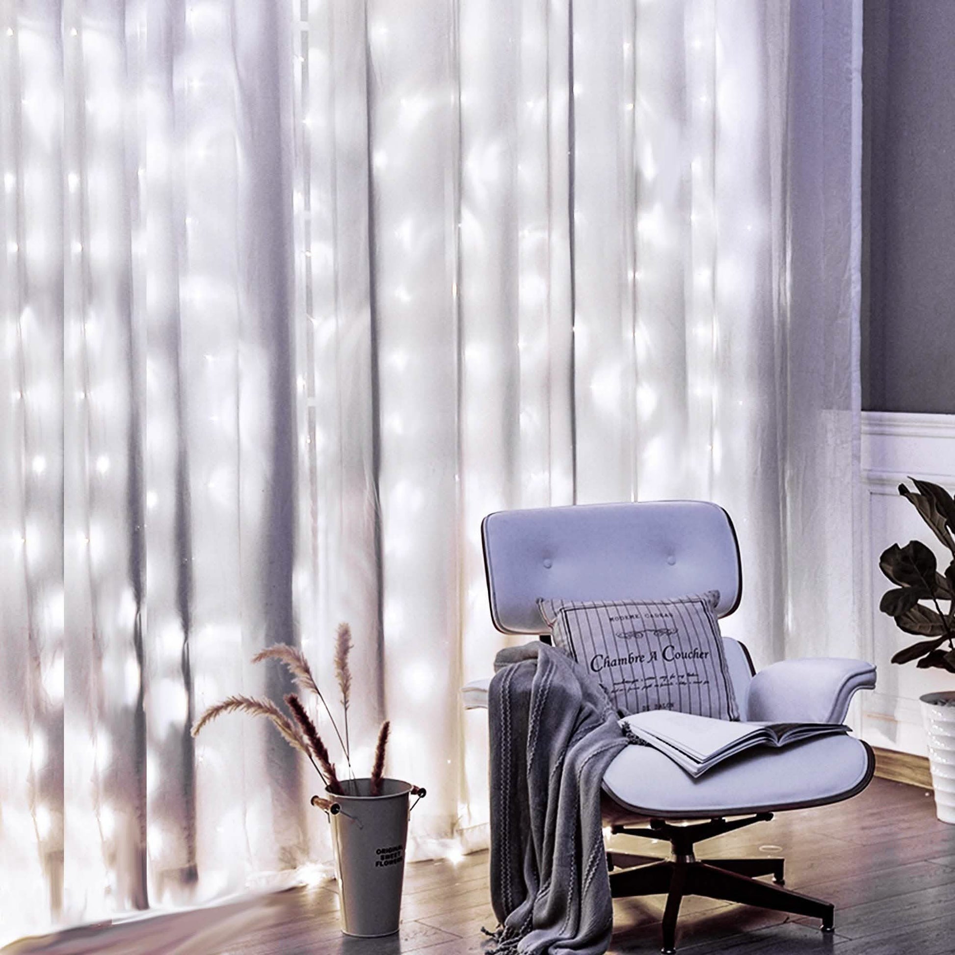 White USB Remote Control 3x3M 300LED String Lights Waterproof DailySale
