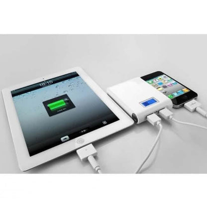 12,000mAh Safe External Battery PowerBank and Flashlight DailySale