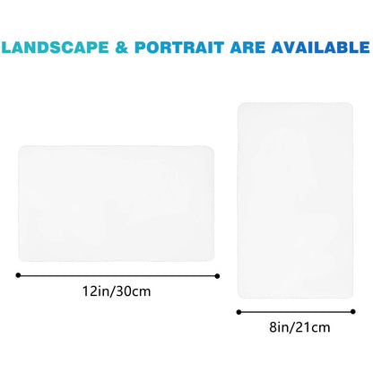 Whiteboard Magnetic Dry Erase Board Self Adhesive DailySale